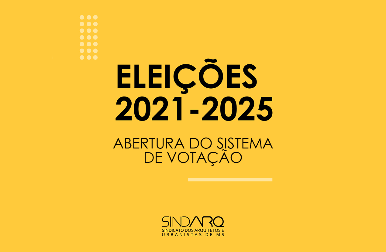 Aberto o sistema de votação das eleições: verifique seu e-mail